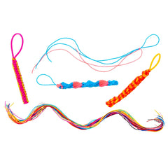 Toys Garden - Loisirs créatifs - Fils Scoubidou - 40 Fils souples - 5 Ans+