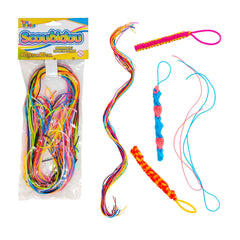 Toys Garden - Loisirs créatifs - Fils Scoubidou - 40 Fils souples - 5 Ans+