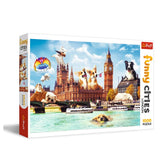Trefl - Funny Cities : Dogs in London - Puzzles - 14+ - TRF10596