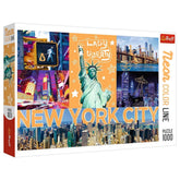 Trefl - Neon Color Line : Neon City - Puzzles - 14+ - TRF10579