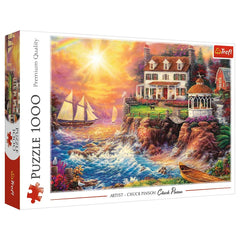 Trefl - 1000 Piece Puzzle - Peaceful haven - Puzzles Age +14 - TRF10582