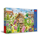 Trefl - Puzzle de 1000 Pièces - Puzzles - 14+ - Tea Time Un Foyer pour Abeilles - TRF10809