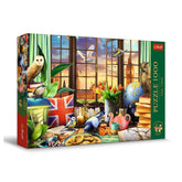 Trefl - Tea Time: All Things British - Puzzles - 14+ - TRF10847
