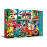 Trefl - Puzzle 1000 Pièces - Puzzles - 14+ - Monde des Oiseaux Tea Time - TRF10850