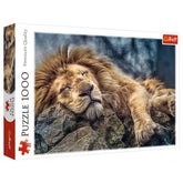 Trefl - Lion Endormi - Puzzles - 14+ - TRF10447