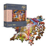 Trefl - Puzzle 1000 Pièces - Puzzles - 14 - Woodcraft Magic Room - TRF20146