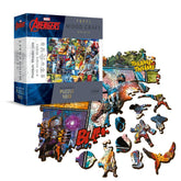 Trefl - 1000 Piece Wooden Puzzle - Marvel Comic Universe - Puzzles Age +14 - TRF20165