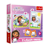 Trefl - 2 Puzzles en 1 + Mémos - Puzzles - 3 - TRF93382