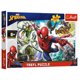 Trefl - 200-Piece Puzzle - Spider-Man Born to Be a Superhero - Puzzles Age +7 - TRF13235