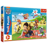 Trefl - 24 Piece Maxi Puzzle - Paw Patrol Fun on the Blanket - Puzzles Age +3 - TRF14346