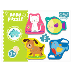 Trefl - 4 Puzzles en 1 en Forme - Puzzles - +1 - TRF36074