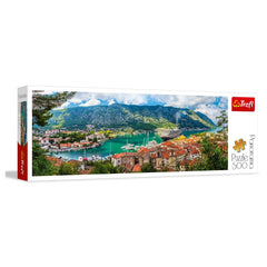 Trefl - Puzzle Panorama 500 Pièces - Kotor, Monténégro - +8 - TRF29506