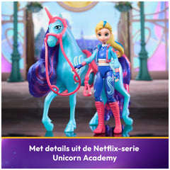 Unicorn Academy Ensemble de Figurines Isabel & River 30 cm
