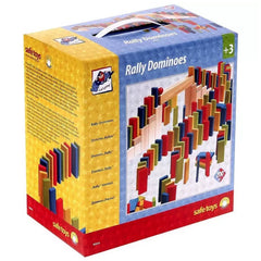 Woodiland - Giant-Wooden-Domino-Rally-200-Pcs - Outdoor-Play-Equipment
