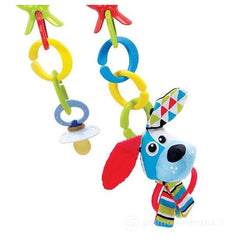Yookidoo - Clips, Rattle 'N' Links Dog Toy Set - Jouets d'Activité Bébé - 0M - YKD40152