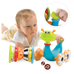 Yookidoo - Escargot Crawl 'N' Go - Jouets d'Activité Bébé - 6 Mois+ - YKD40113