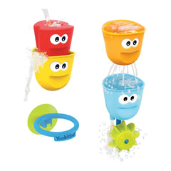 Yookidoo - Tasses d'Action Remplir et Verser - Jouets de Bain - 8 Mois+ - YKD40261