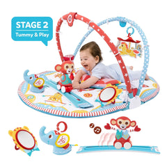 Yookidoo - Gymotion Circus Playland - Tapis de jeu & Gym - 0 Mois+ - YKD40166