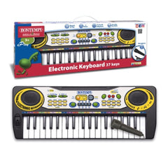 Bontempi - clavier électronique 37 touches avec microphone - Instruments musicaux éducatifs - 3+ ans