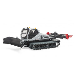 Bruder Prinoth Snow Groomer Leitwolf toy vehicle with detailed design, gray and red accents, and open cab view.