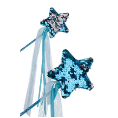 Carnival Toys - Bâton de fée avec paillettes réversibles pour un jeu magique - Professions fictives et jeux de rôle