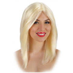 Carnival Toys - Perruque Blonde Lisse Pour S'amuser Et Jouer De Manière Imaginative - Professions Imaginaires Et Jeux de Rôle