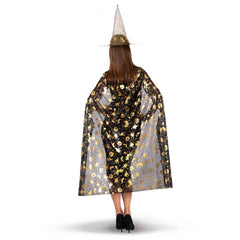 Carnival Toys - Witch Costume Set With 120 Cm Cloak And Hat For Imaginative Play - Pretend Professions And Role Playing