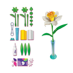 Clementoni - Create-Your-Flowers-Narcissus - Arts-&-Crafts