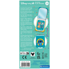 Clementoni - Disney-Stitch-Flip-Phone - Jouets d'activité pour bébés