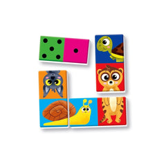 Clementoni - Domino-Nombres-et-Animaux - Jeux-de-Plateau