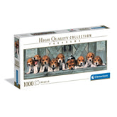 Clementoni Collection de Haute Qualité - Puzzle Panorama Beagles 1000 Pièces