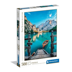 Clementoni Collection Haute Qualité - Lac de Braies 500 Pcs