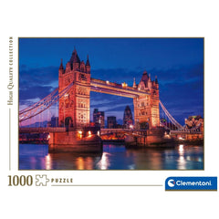 Clementoni Collection de Haute Qualité - Puzzle de 1000 Pcs Tower Bridge