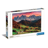 Clementoni High Quality Collection - Val Di Funes 2000 Pcs Puzzle