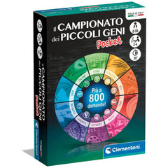 Clementoni - Il-Campionato-des-petits-Geni-Pocket - Jeux-de-société