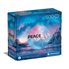 Clementoni Peace - Light Blue 500 Pcs Puzzles