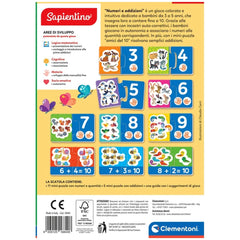 Clementoni - Sapientino-Numeri-e-Addizioni - Jouets Éducatifs