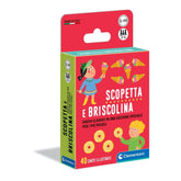 Clementoni - Scopetta E Briscolina Jeux de Cartes - Édition Italienne
