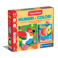 Clementoni - Spapientino-Logic-Numeri-e-Colori - Jouets Éducatifs