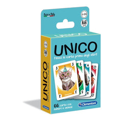 Clementoni - Unico Jeux de Cartes - Édition Italienne