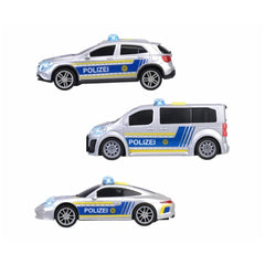 Dickie - Police Unit Assortment With Lights And Sounds Play Vehicles