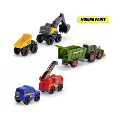 Dickie - Ensemble de Micro Véhicules Volvo - Véhicules de Jeu