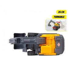 Dickie - Volvo Excavatrice Robuste - Véhicules de Jeu