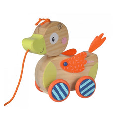 Eichhorn - Canard à tirer - Jouets à pousser et à tirer - Jouets à pousser et à tirer
