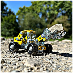 Eitech - Mini Chargeuse sur Pneus - Jouets de Construction