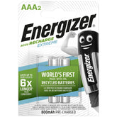 Batterie Energizer Extreme Hr03 AAA (Rechargeable) NiMH 800 mAh 1,2 V 2 Pc(S)