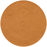 EULENSPIEGEL Profi-Aqua-Make-up in light brown displayed on a round, textured brown fabric surface.