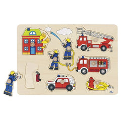 Gollness - Fire Brigade Lift-Out Puzzle - Puzzles
