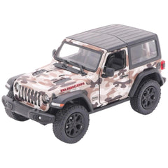 Gollness - Jeep Wrangler Camouflage 2018 Die-Cast Model 1-34 - 12.5 Cm - Play Vehicles