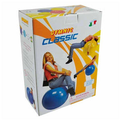 Gymnic - Ballon de Fitness Classique 55 cm Rouge